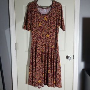 XL floral nichole dress